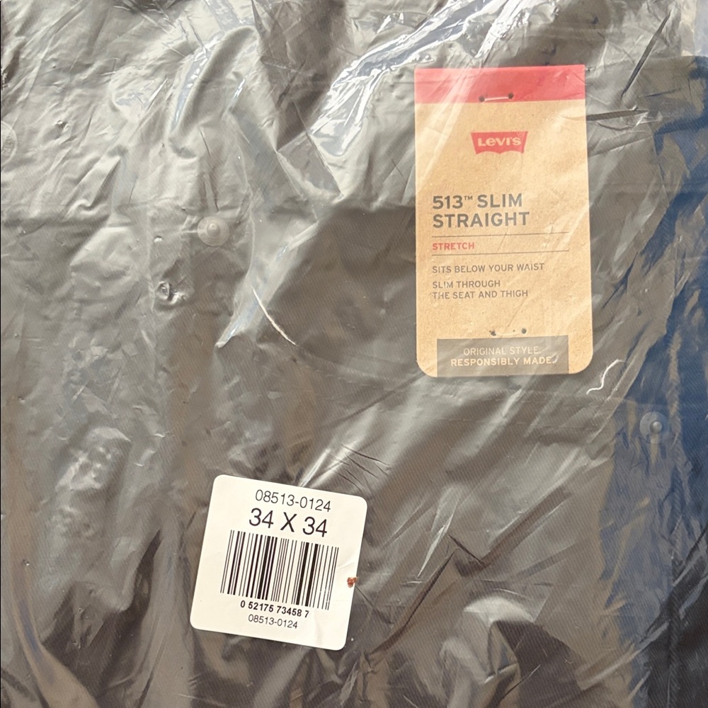 Levi's 513 Slim Straight Jeans - Dark